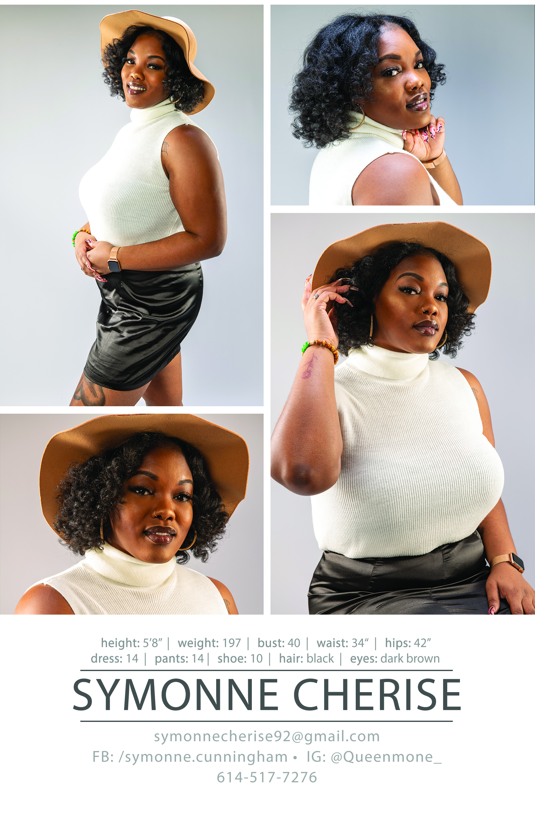 Model Comp Card